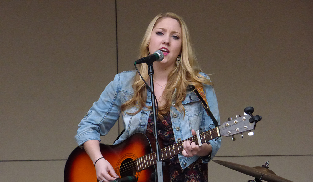 Pictured is SAEM alumna and Pioneer Records winner Hannah Jenkins.